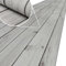 ANRO Küchenläufer Teppich Läufer Küchenteppich Flur Läufer Küche awaschbar pflegeleicht Holz Diele Grau 1000cm (10M) x65cm