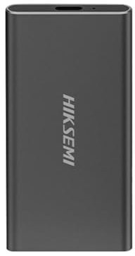 Hikvision Mini Disco Duro portátil Capacidad 2T - Interfaz USB 3.2 Tipo C - Velocidad de Escritura de hasta 510 MB/s - Larga duración - Carcasa de aleación de Aluminio