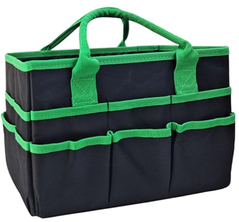 Oaygat Desktop Storage Tote Bag Art Tool Organizer Carrier Stationery Organizer Bag Desktop File Folder Tote Art Craft Supplies Storage Foldable Teacher Tool Carrier Office Desk Craft Tote Bags