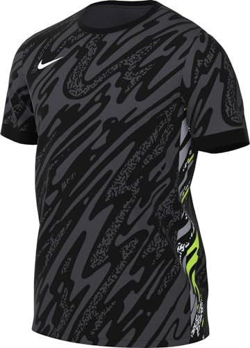 Nike M NK DF Gardien V Gk JSY SS Haut à Manches Courtes, Anthracite/Noir/Blanc, L Homme