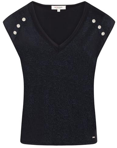 Morgan Kurzarm-T-Shirt Marine M