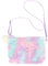 Tolenre Plüsch Handtaschen Kinder Regenbogen Plüsch Crossbody Schulter Mädchen Verstellbarer Umhängetaschen Kleine Plüschtasche Handytasche Schmucktasche für Kinder, Mädchen, Frauen (Lila)