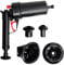 CHICIEVE Pistola ad Aria Compressa Professionale per Stura Lavandini e Scarichi,Ventosa Sturalavandini,Pistola Aria Compressa,Stura WC (nero)
