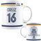 Taza Personalizada del Real Madrid con Nombre - Real Madrid Champios - Equipo de Fútbol - Taza Cafe Madridistas - Regalo Original - Cerámica Blanca