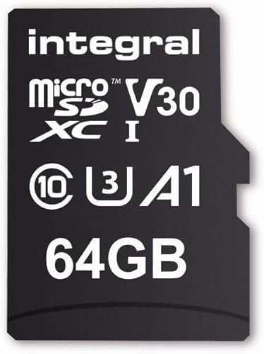 64GB Micro SD Memory Card for Go Pro Hero 6, 7, 8, 9, 10, 11 Action Cam Camera Class 10 UHS-1 U3 + Digi Wipe Cleaning Cloth