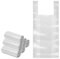 Lizzy 50 Liter Swing Bin Liners with Tie Handle | White Plastic Bin Bags For Kitchen Bins & Large Indoor Trash Bin Heavy Duty, Unscented Garbage Bags (120)
