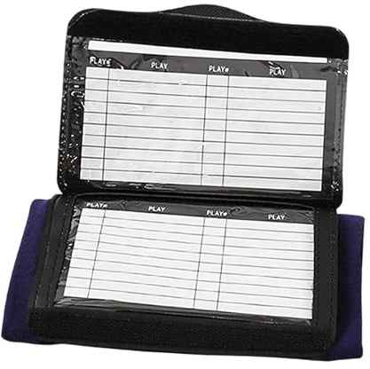 Pegciuho Playbook Armband, Wristband, Armband Playbook, Board Handgelenktrainer für Rugby Football Spiele, Schilder Fußball Vorstand Armband Erwachsene Taktisches Brett Handgelenk 17x10.8cm