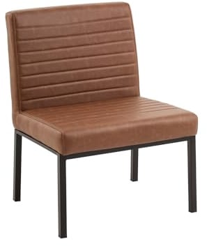 Woodkings XXL Stuhl Wingston | Schwerlaststuhl bis 250kg I Kunstlder I ideal für Esszimmer, Büro, Wartebereich | Stabil (Hellbraun)