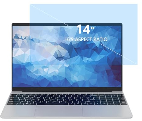 Koelaa 14 Inch Blue Light Blocking Screen Protector, Anti Blue Light&Anti Glare Screen Protector, Eye Protection, Removable Anti Blue Light Blocking Screen Filter for 1416:9 Aspect Ratio Laptop