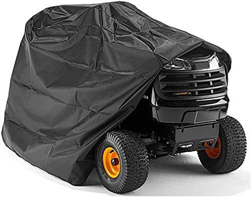 VDCVADKYE Rasenmäher Abdeckung, Abdeckplane for Traktor Rasenmäher Abdeckplane for Traktor Universal Staubschutz 210D Oxford Polyester(XXL)