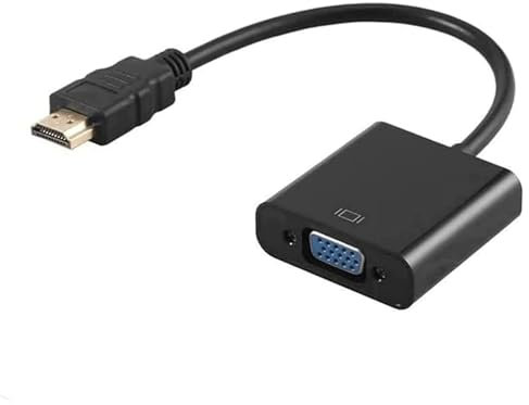 Jembe - Adaptateur HDMI Compatible mâle vers VGA Femelle Lot de 1 - VGA Femelle vers HDMI Compatible mâle pour Ordinateur Portable vers PC, Mac, Moniteur, Projecteur, HDTV 1080P