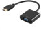 Jembe - Adaptateur HDMI Compatible mâle vers VGA Femelle Lot de 1 - VGA Femelle vers HDMI Compatible mâle pour Ordinateur Portable vers PC, Mac, Moniteur, Projecteur, HDTV 1080P