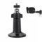 Black Indoor Outdoor Camera Mount,Flexible 360 Degree Adjustable Camera Wall Mount Thickened PC Plastic Surface Reinforced Base,Universal Mount,for Many Types Outdoor Indoor Camera