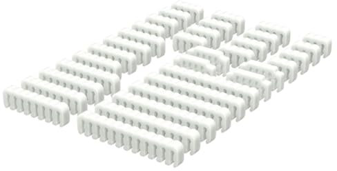 KINSPON Computerkabel-Organizer-Set, 34-teilig, Acryl-Kabel-Clips für Netzteil-Kabel