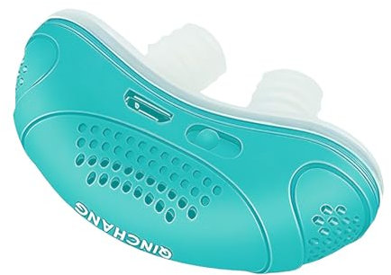 Micro CPAP Sleep Apnea Device - CPAP Schlafapnoe Gerät Alternative in Blau, Grün & Weiß | Atmungshilfen Gegen Schnarchen Für Reisen & Zuhause (Grün)