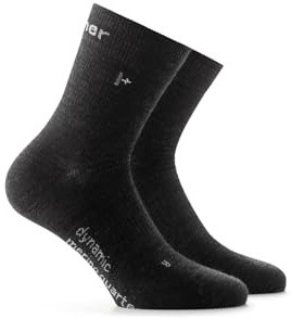 Rohner Unisex Dynamic Merino Quarter Socken, anthrazit, 42|43|44