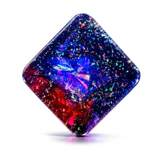 Flip Desk Toy Galaxy Kinetic Fingertip Flip Skill Toy | Stressabbau, langlebiges Desktop-Spinning-Fidget-Spielzeug, Roll Hex & Geschicklichkeitsspiel, für Büro und Zuhause