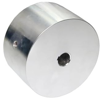 1 Stück Bandschleifer Aktives Antriebsrad Vollaluminium-Kontaktrad Messerschleiferteile(4 inch)