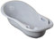 TEGA BABY® Badewanne Große 102 cm, Ergonomische und Sicher, Ente Motiv, Grau