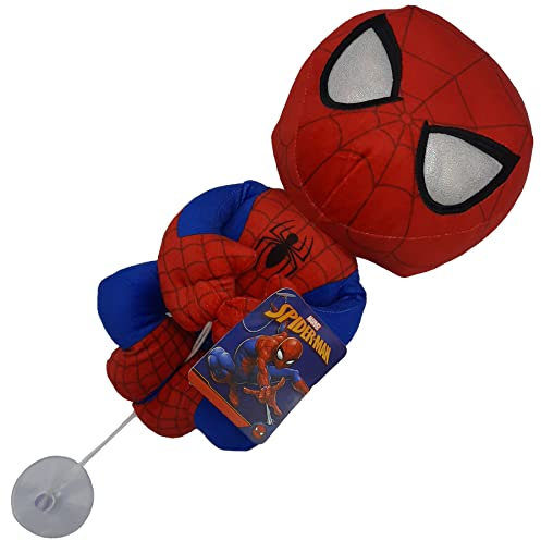 Marvel 30,5 cm großer Spider-Man Far From Home, weiches Plüsch-Spielzeug zum Aufkleben