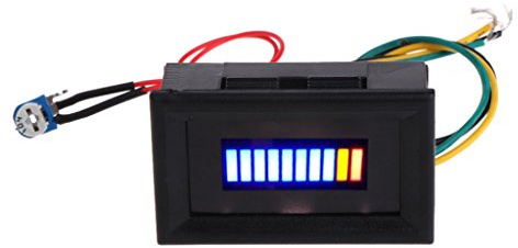 BIlinli Indicatore del Livello del Carburante del Carburante Indicatore del Livello dell'olio del Carburante per Auto a 12 V Universale