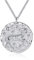VIKI LYNN Women Girls 925 Sterling Silver Aries Zodiac Star Sign Necklace