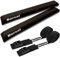 DORSAL Sunguard (No Fade) Aero Roof Rack Pads 34 Inch Wide 15 ft Long Straps Surfboard Kayak SUP