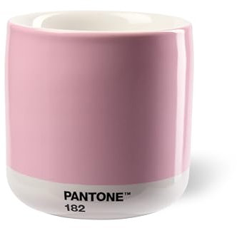 PANTONE Porzellan Latte Macchiato Thermobecher, 220ml, Light Pink 182 C