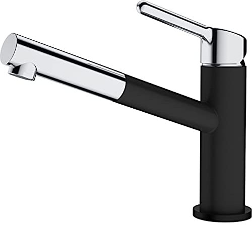 FRANKE ORBIT 115.0659.965 - Rubinetto da incasso per cucina, colore: Nero opaco