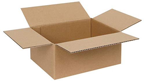 Fraktkartong vikbar kartong paket kartong 1 vågig fraktmaterial förpackningslåda liten mängd (44 x 27 x 17 cm, 20 stycken)