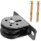 MUSISALY Schwere Heberolle Riemenscheibe Mit Fitnesslager Trainingslager Levage Riemenscheiben Tragen Rollen Abrieblager Riemenscheiben Gestell Zubehör Fitness-stummschaltrad Black Nylon