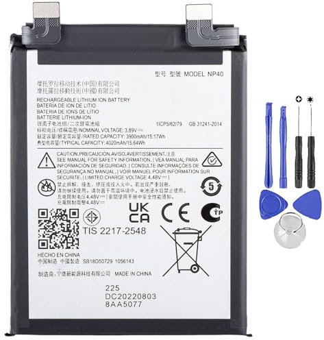 Akku kompatibel mit Motorola Edge 30 Neo - NP40-4020MAH XT2245 NEU + Schraubendreher-Set