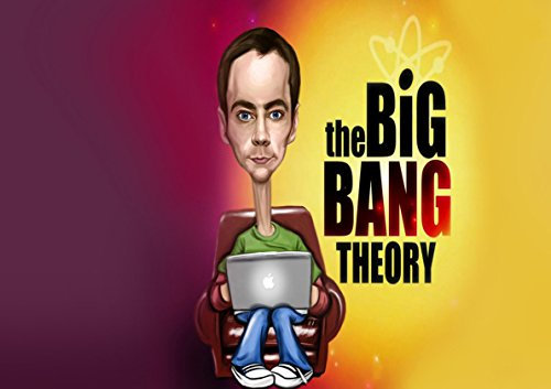 Poster DIE Grosse BANG Theorie Sheldon Wand-Kunst