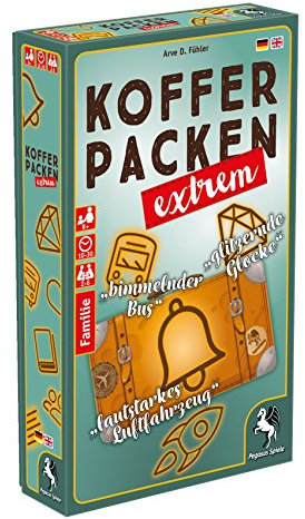 Pegasus Spiele 20024G - Kofferpacken extrem