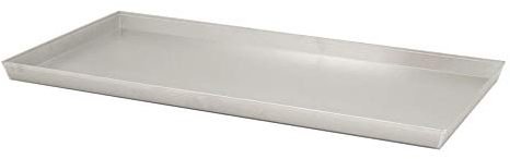 Teglia Rettangolare Forno 37x72 cm Alluminio Alimentare Bordo Alto 3 cm Professionale