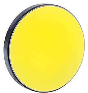 NO LOGO W-Nuanjun, Hohe Qualität SI Reflektierende Spiegel D19.05 20 25 30 38,1 mm beschichtetem Gold for CO2-Laser-Gravur-Schneidemaschine (Farbe : 1 Pcs, Diameter : 19.05mm)