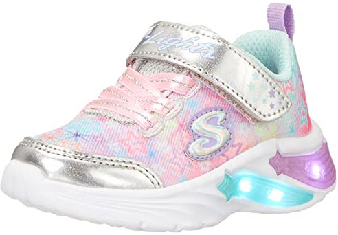Skechers Star Sparks - Silber/Multi Textil 27,5 EU