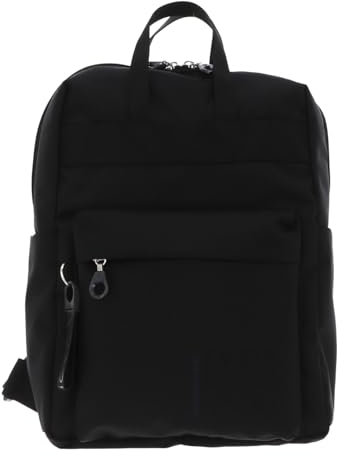 Mandarina Duck Md 20, Zaino Donna, Nero, Taglia unica