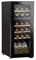 Baridi 18 Bottle Dual Zone Wine Cooler, Fridge with Digital Touch Screen Controls, Wooden Shelves & LED Light, Black - DH89