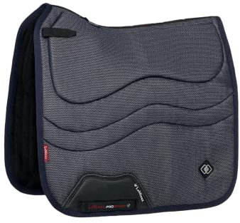 LeMieux Ultra Mesh Dressur-Schabracke quadratisch Dark Navy – Einheitsgröße