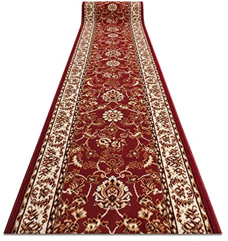 rugsx Läufer BCF MORAD Klasyk klassisch weinrot 150x400 cm