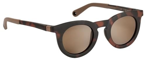 BÉABA,Gafas de sol para niños de 4 a 6 años,Protección 100% UV - CAT 3,Protección lateral,Comodidad óptima,Patillas ajustables en 360,Adaptables a todos los ojos,Colección Retro,Sunshine Dark Tortoise