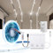 AIMENGTE Led Strip 10m,DC24V 120Led/m Led Streifen mit Touch panel Controller,WS2811 fließendes Wasser LED Lichtband für Raum nach Hause Deko (Weiß)
