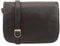 Lloyd Baker Umhängetasche aus echtem Leder, weiche Schultertasche mit verstellbarem Riemen, kompakte Größe mit mehreren Fächern, Nahan, Schwarz