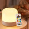 One Fire Veilleuse Bébé Veilleuse Enfant Rechargeable 2400mAh, 8 Luminosités+10 Couleurs+Télécommand Veilleuse Bebe Veilleuse Adulte, RGB+Minutage Veilleuse Rechargeable Veilleuse LED, Veilleuse Bébé