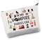 VAMSII Vampir-inspirierte Make-up-Tasche, Vampir-Fan, Geschenk, TV-Show, Geschenke für Frauen, Kosmetiktasche mit Reißverschluss, Make-up-Tasche, Modern