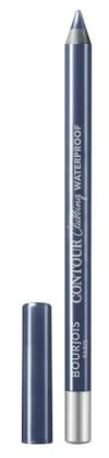 Bourjois Paris Contour Clubbing Bleistift Augen wasserdicht, gleitende und weiche Textur, Formel mit Jojobaölen, Nr. 76 Blue Soir, 1,2 g