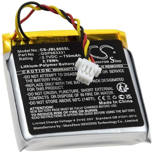 Akku für Bluetooth Kopfhörer JBL Live 660, 660NC, 3,7V, Li-Polymer