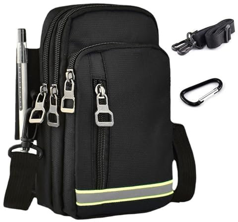 Umhängetasche Handytasche Schultertasche Messenger Bag, Herrentasche Zum Umhängen Klein Herren Handy Sling Tasche Männer Shoulder Crossbag Brusttasche Damen Crossbody