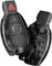 M.JVisun Forgé Fibre de Carbone Coques de Clé pour Mercedes-Benz Classe A B Classe C E S G M V CLA CLS GLA GLC GLE GLK GL GLS SL SLK SLC Viano pour Metris Porte-clé Coque Clé de Voiture - Noir